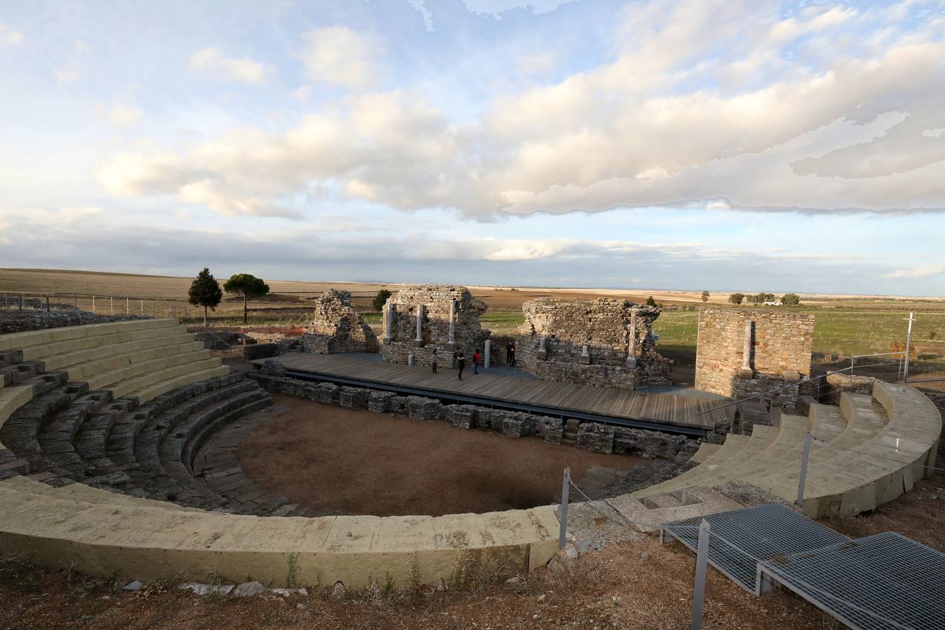 La falta de vigilancia permanente en la antigua ciudad romana, que solo está excavada en una décima parte, hace que haya sido expoliada ocho veces en los últimos once años. Casas de Reina, con 194 habitantes, reclama auxilio. Cincuenta y cuatro es el número de agujeros que sangran el suelo en el que está, gran parte oculta, la antigua ciudad romana de Regina Turdulorum, a 105 kilómetros de Mérida y a unos 150 de Córdoba. Son las perforaciones realizadas por los expoliadores que la pasada semana se dieron una vuelta, como suelen hacer con frecuencia, por la joya arqueológica de la Campiña Sur extremeña prácticamente inédita.