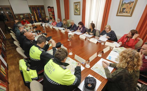 Junta Regional de Seguridad celebrada este lunes en Cáceres. 