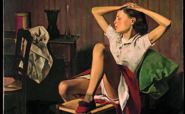 El cuadro de Balthus, 'Teresa soñando'.