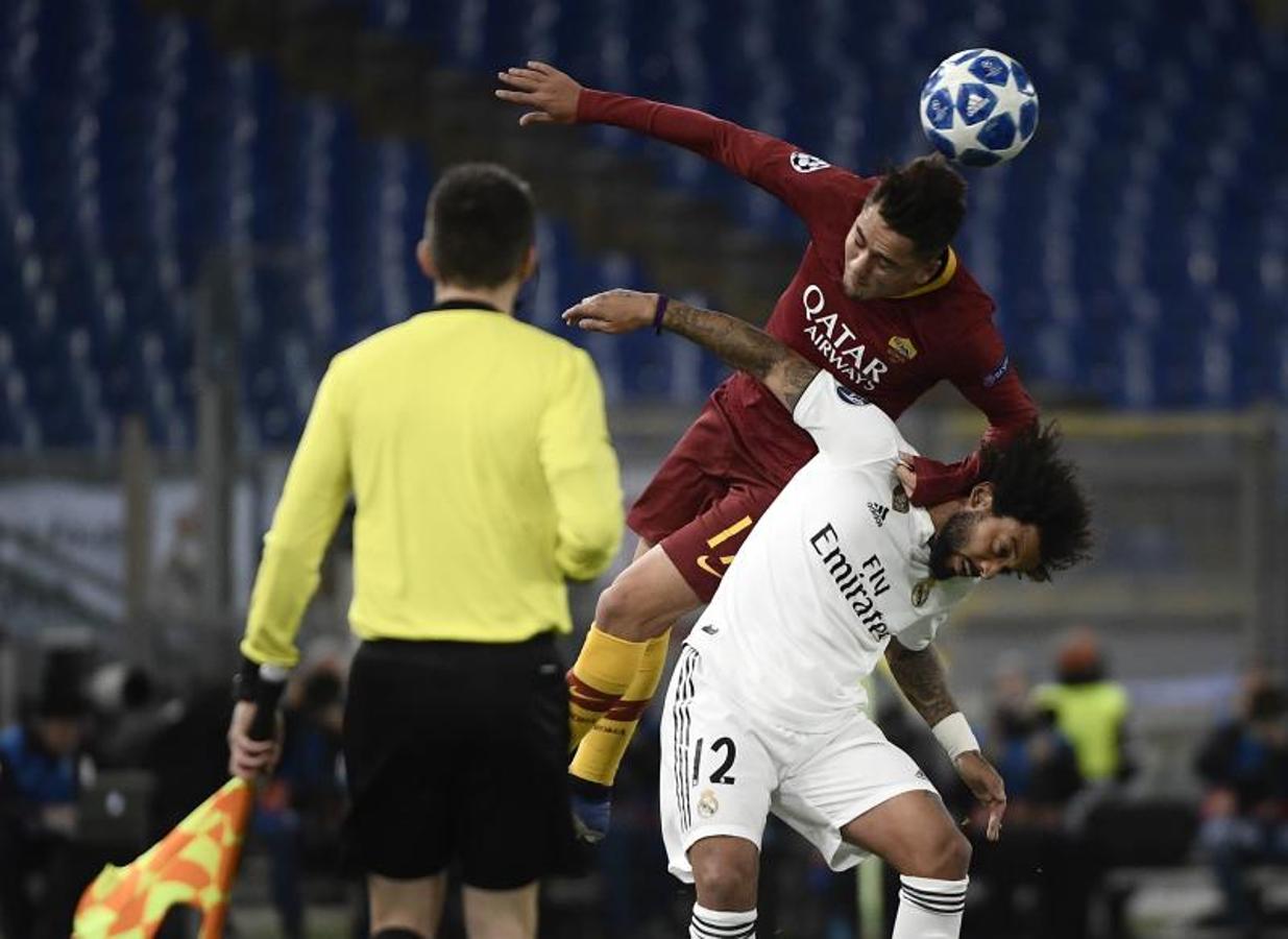 Fotos: El Roma-Real Madrid, en imágenes