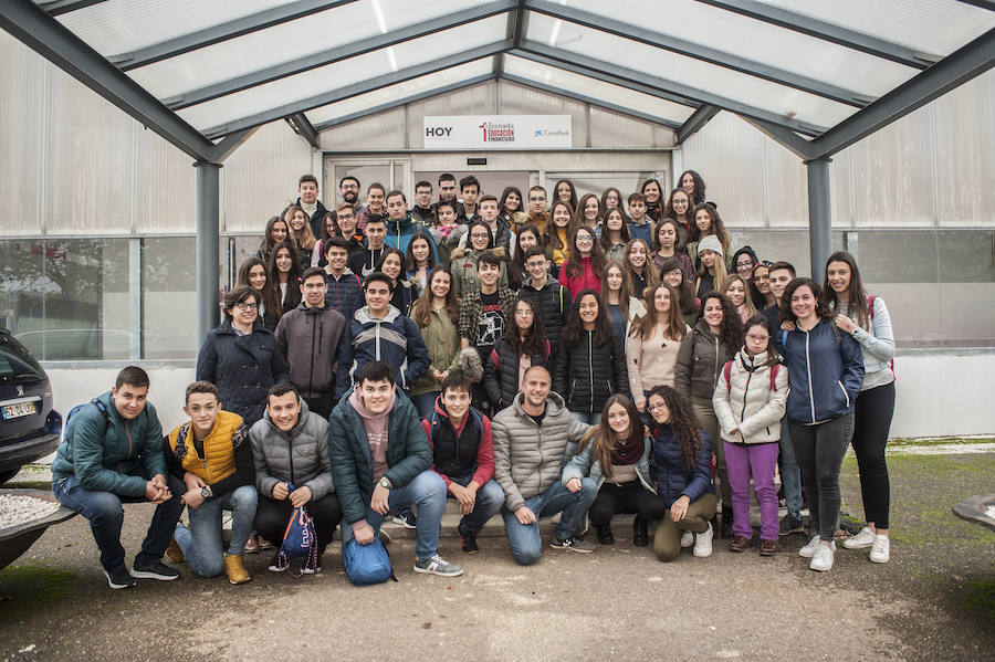 Fotos: Grupos de la I Jornada de Educación Financiera de Caixabank