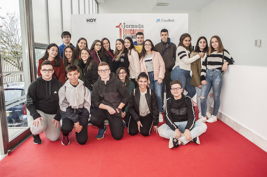 Fotos: Grupos de la I Jornada de Educación Financiera de Caixabank