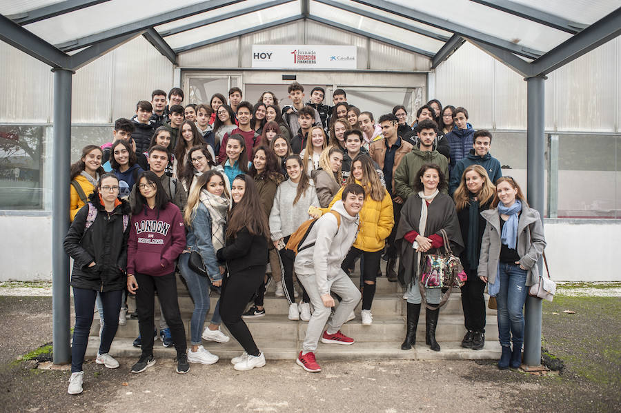 Fotos: Grupos de la I Jornada de Educación Financiera de Caixabank