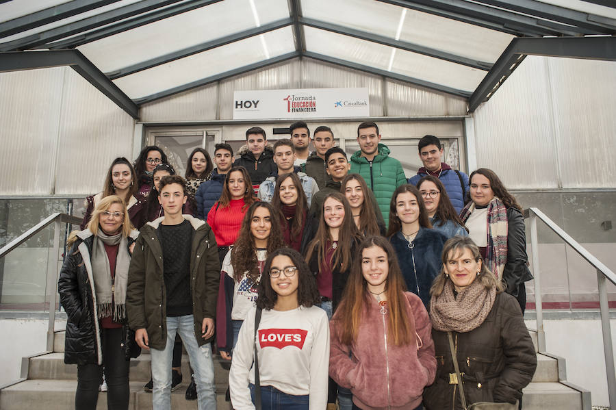 Fotos: Grupos de la I Jornada de Educación Financiera de Caixabank