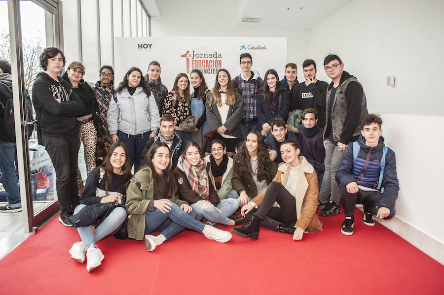 Fotos: Grupos de la I Jornada de Educación Financiera de Caixabank