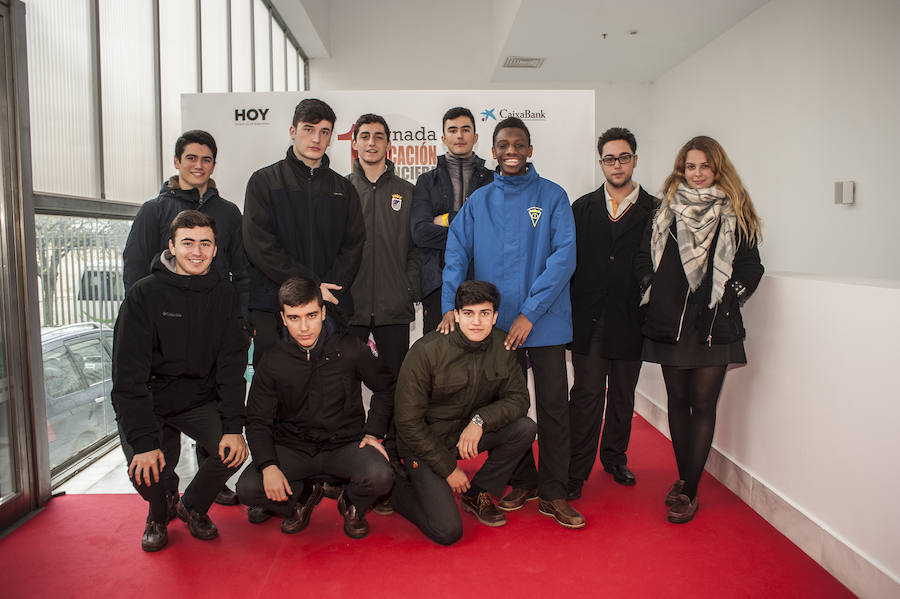 Fotos: Grupos de la I Jornada de Educación Financiera de Caixabank