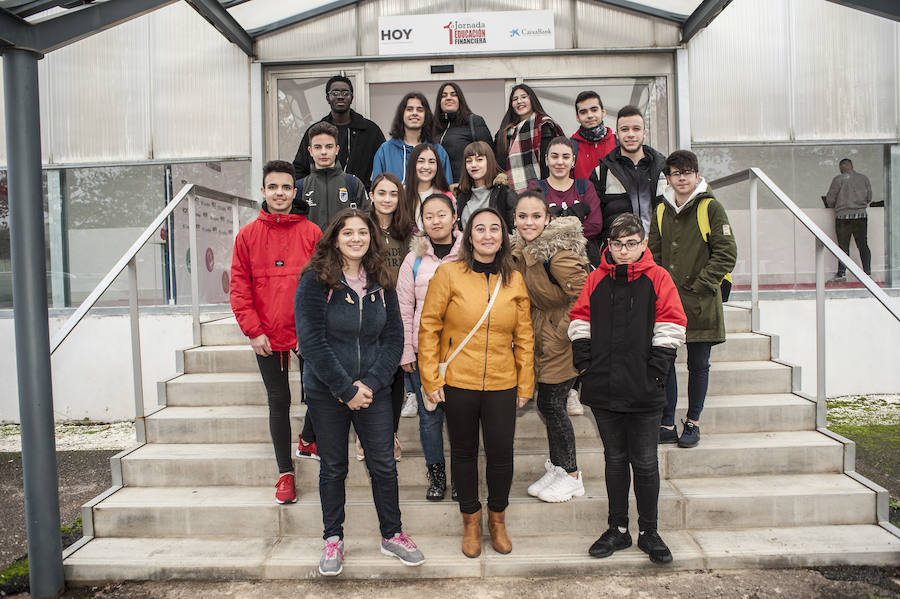 Fotos: Grupos de la I Jornada de Educación Financiera de Caixabank