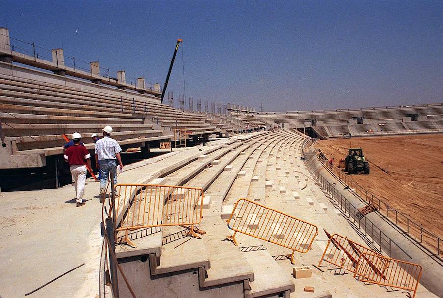 Obras, en 1998.