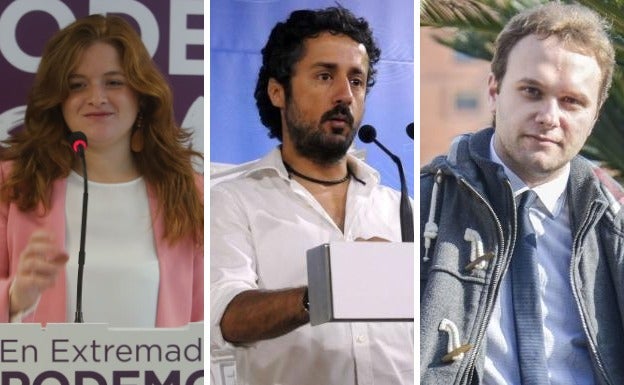 Jara Romero, Eugenio Romero y José Luis Murillo.