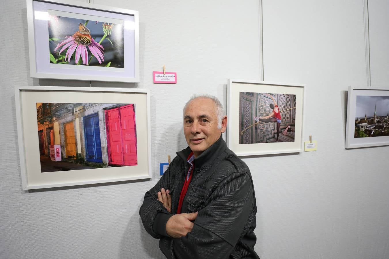 Javier Rodríguez Rubio, autor de la fotos de la exposición 'La sonrisa de los colores'