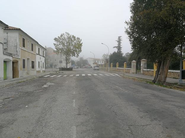 Una de las calles con deficiencia en la iluminación. :: HOY