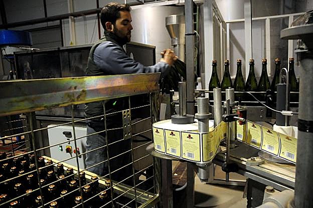 Cava elaborado en una bodega de Almendralejo. :: hoy