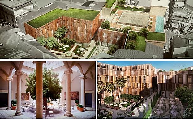 Recreación de cómo quedará el nuevo hotel