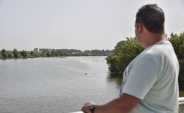 Guadiana aguas abajo de la ciudad de Badajoz. :: 