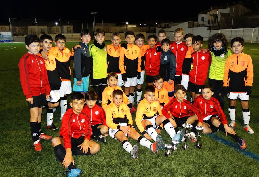 El equipo blanquinegro vencía en la final a la Escuela Internacional de Fútbol Hispanolusa por 3-1