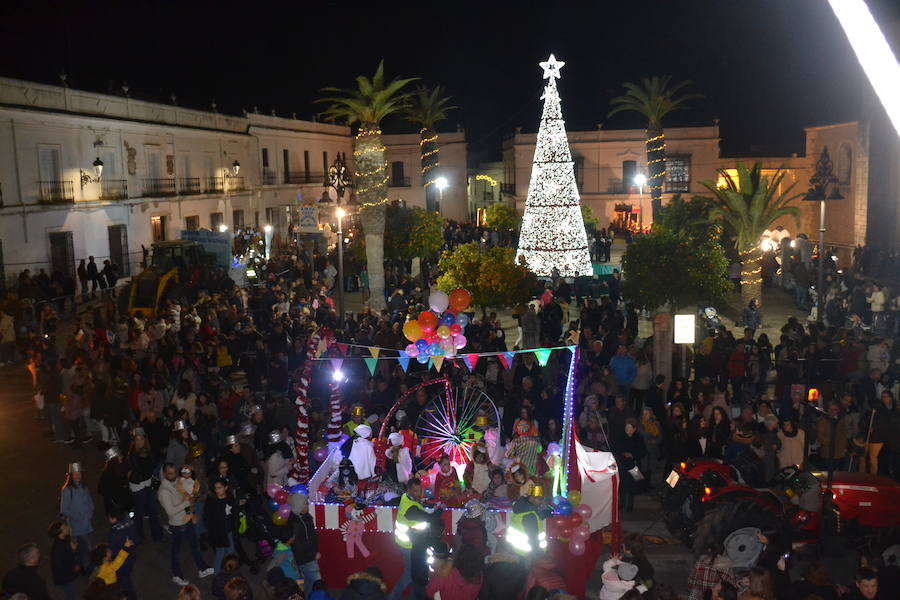 Desfile de los Reyes Magos en Los Santos de Maimona.