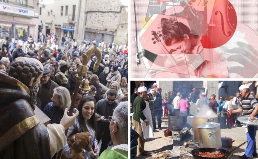 San Antón, jóvenes músicos y matanzas extremeñas