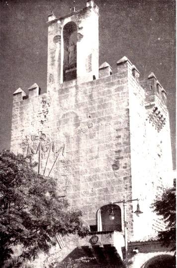 Torre de Bujaco con la Diosa Ceres.