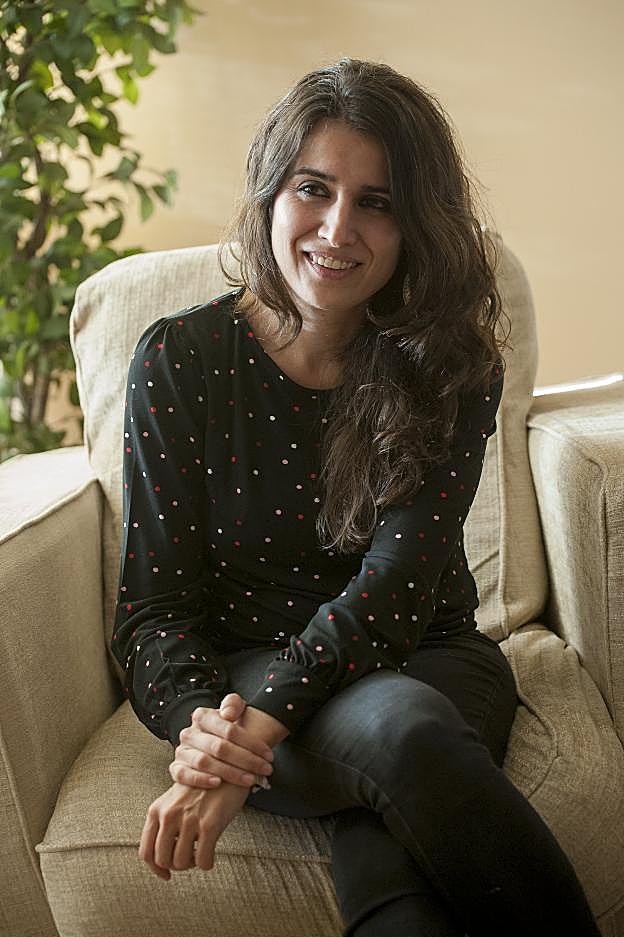 Irene de Miguel, candidata de Podemos al Ejecutivo extremeño. :: pakopí