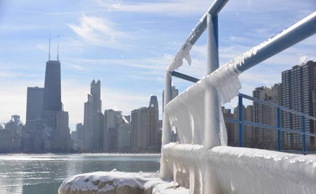 Chicago, bajo la ola de frío polar.