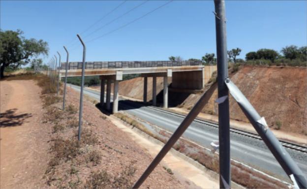 Vías del AVE en Extremadura:: HOY