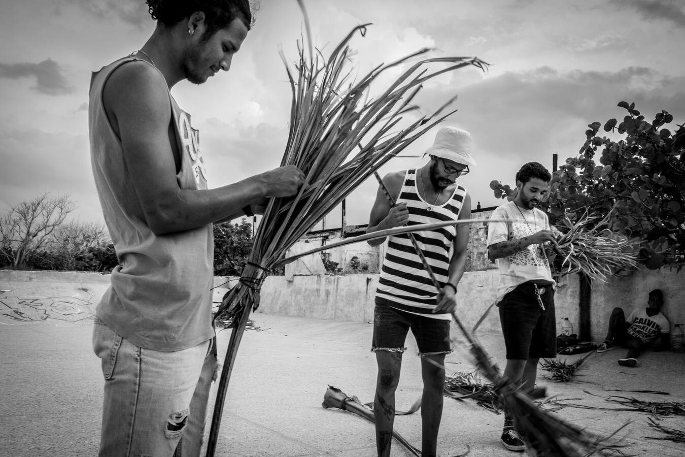 Roberto Palomo, un fotoperiodista pacense de 28 años, recorre el mundo en busca de reportajes e historias gráficas. El pasado lunes dio una charla en el Meiac sobre imágenes de Cuba y México.