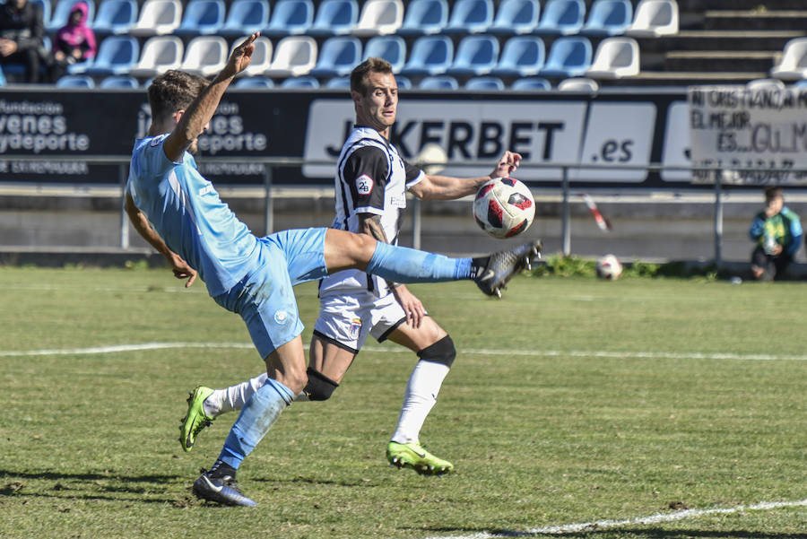 El equipo blanquinegro logra una valiosa victoria ante el poderoso club balear con uno menos desde el minuto 6