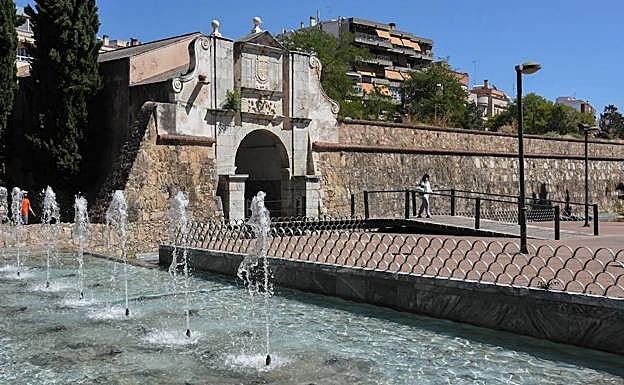 Parque de Los Cañones, en el centro de la ciudad