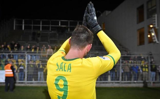 Emilano Sala, con la camiseta del Nantes. 