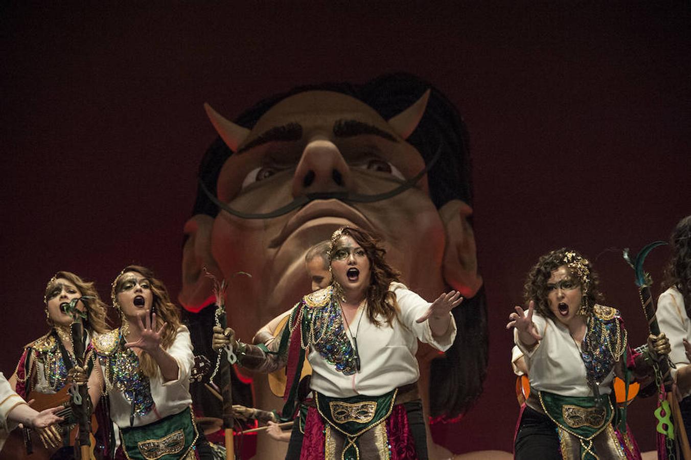 La Castafiore fue de menos a más y se calentó en el popurrí