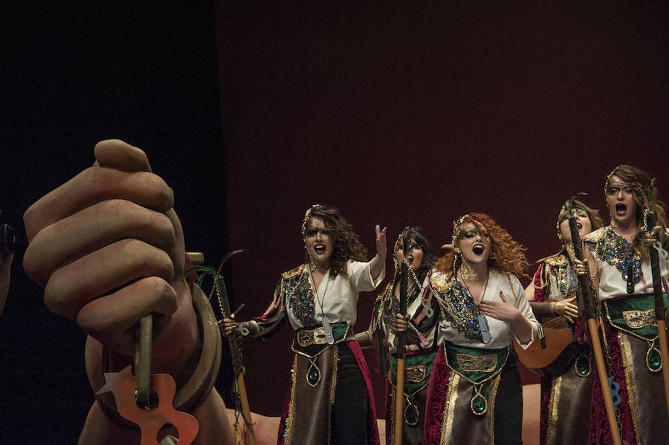 La Castafiore fue de menos a más y se calentó en el popurrí