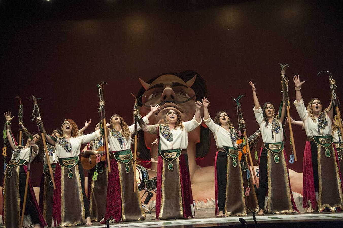 La Castafiore fue de menos a más y se calentó en el popurrí