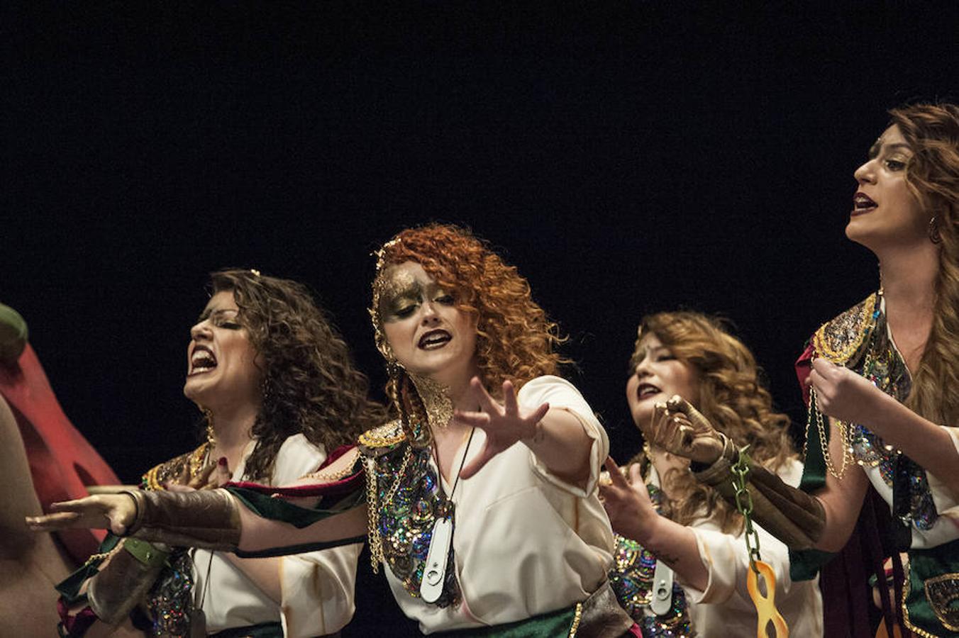 La Castafiore fue de menos a más y se calentó en el popurrí