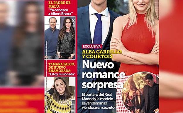 Alba Carrillo y Thibaut Courtois, nueva pareja