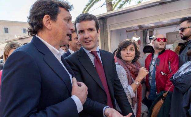 El presidente nacional del Partido Popular, Pablo Casado.