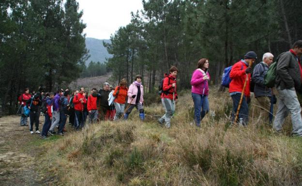 Ruta senderista por Las Hurdes.