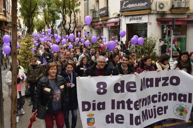 Marcha por la igualdad celebrada el año pasado. :: e. d.
