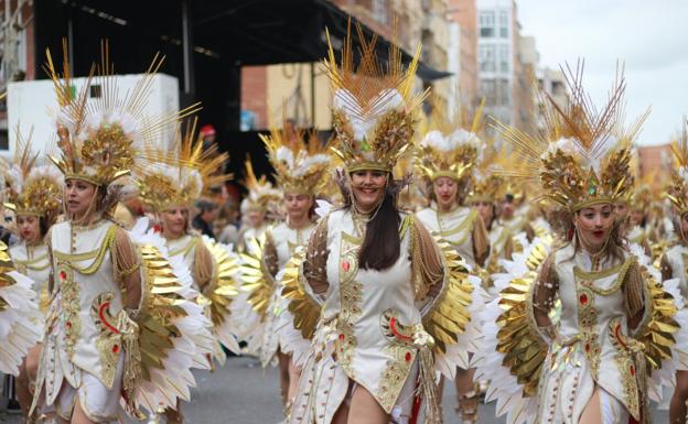 Moracantana, durante el desfile de San Roque.: 