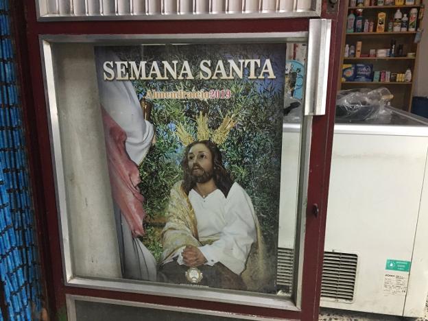 Imagen del cartel de la Semana Santa de Almendralejo. :: G. c.