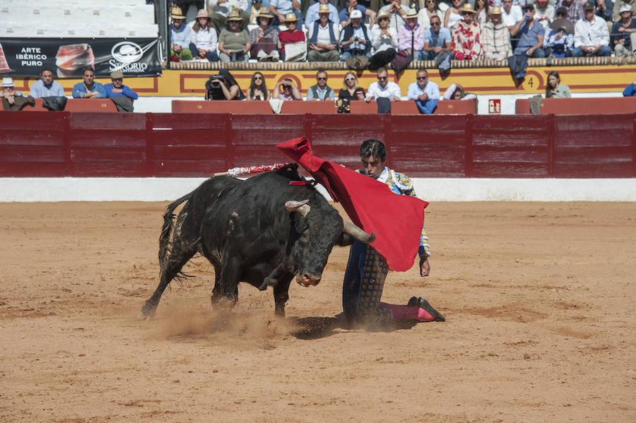 Abrió plaza Antonio Ferrera con 'Zambullido' un Zalduendo de 545, muy bien presentado 