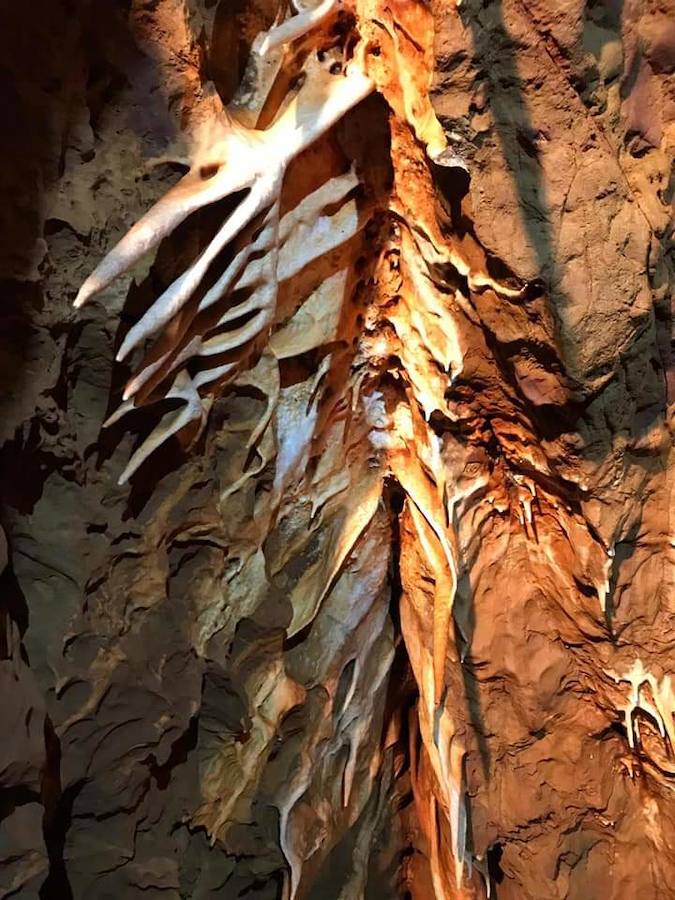 El interior de la cavidad cuenta con llamativas formaciones geológicas que serán analizadas por técnicos de la Junta de Extremadura