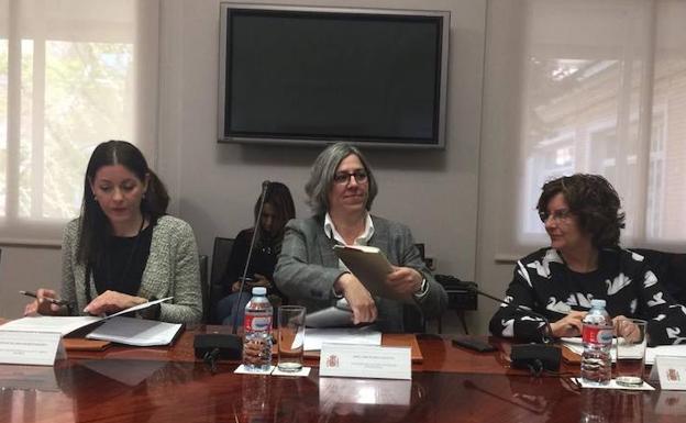 La consejera extremeña Leire Iglesias ha participado en la Comisión Sectorial de Igualdad celebrada en Madrid:: HOY