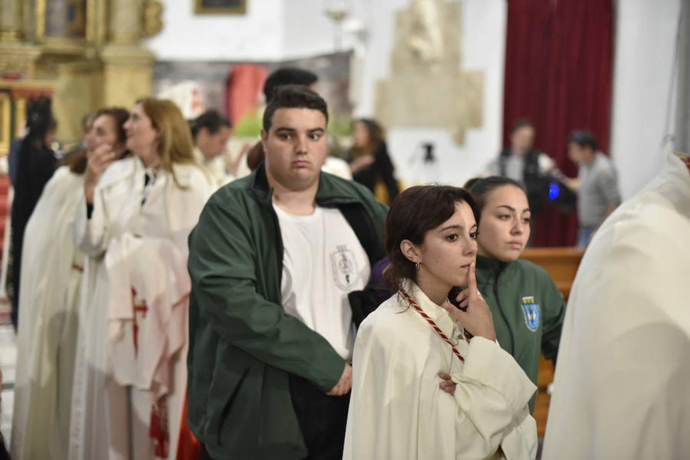 Fotos: Viernes Santo en Badajoz: La lluvia impide la salida del Santo Entierro