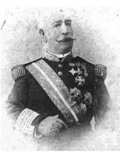 Otra imagen del General Esponda que unió a Cáceres y a Badajoz.