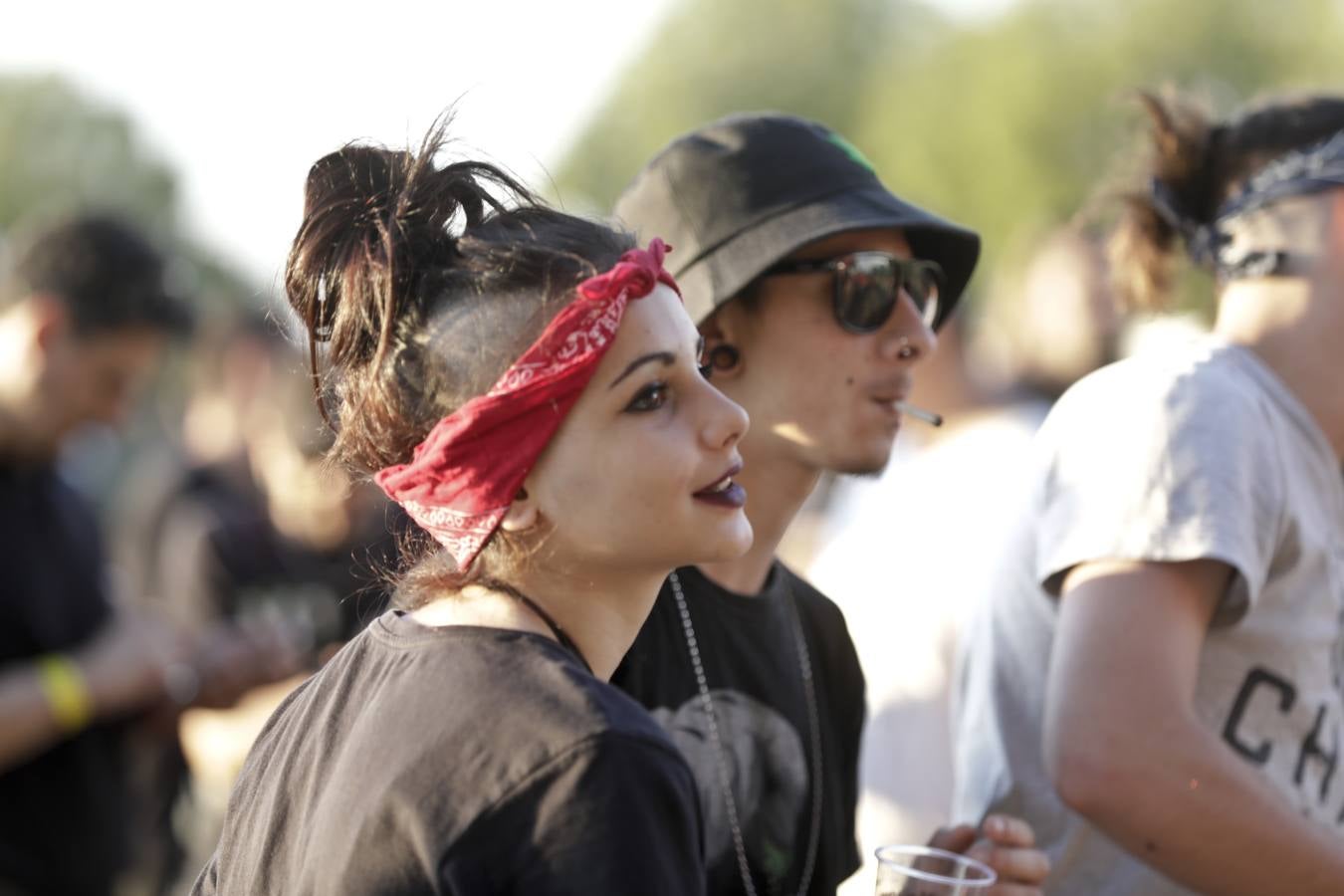 El plato fuerte de la jornada inaugural fue el regreso a los escenarios de Marea, que ha iniciado en Cáceres la gira de presentación de su último trabajo, 'El Azogue'. El líder y vocalista de la banda, Kutxhi Romero, destacó en una rueda de prensa previa al concierto el buen estado de salud del rock.