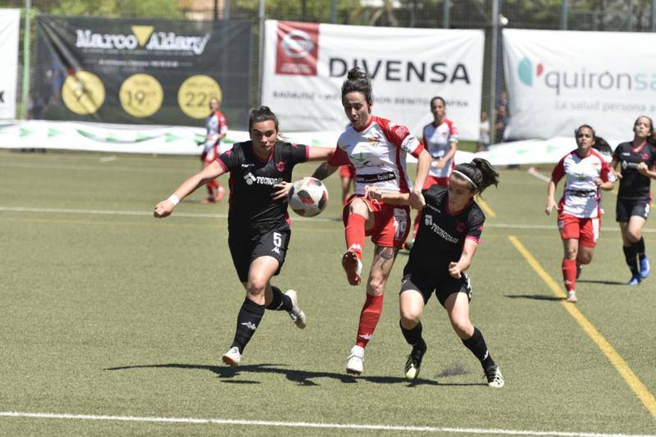 El Santa Teresa gana 1-0 al Tacón en El Vivero y afronta la vuelta de la final por el ascenso a la Liga Iberdrola con ventaja
