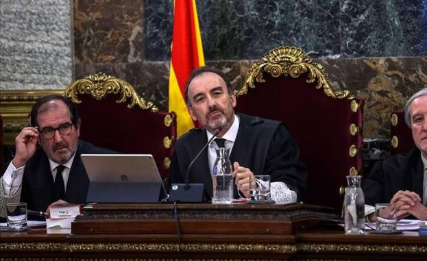 El presidente del tribunal del juicio al procés, Manuel Marchena. 