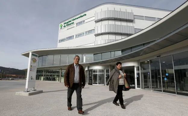 La reducción del gasto no impidió acometer inversiones como el nuevo Hospital de Cáceres. 