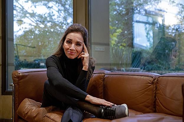 Ana Belén en la presentación de su disco 'Vida'. :: HOY