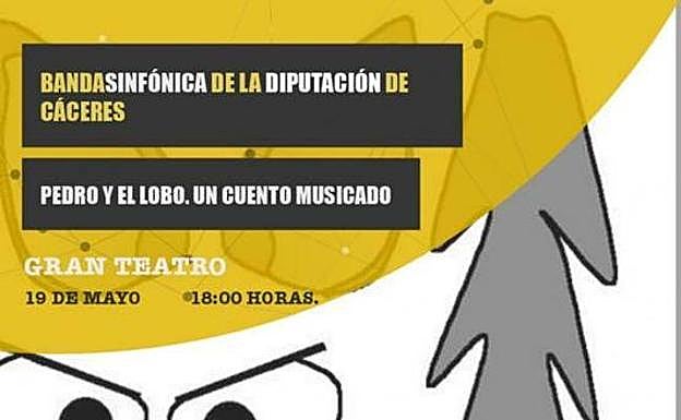 Concierto en familia a cargo de la banda sinfónica de la Diputación de Cáceres